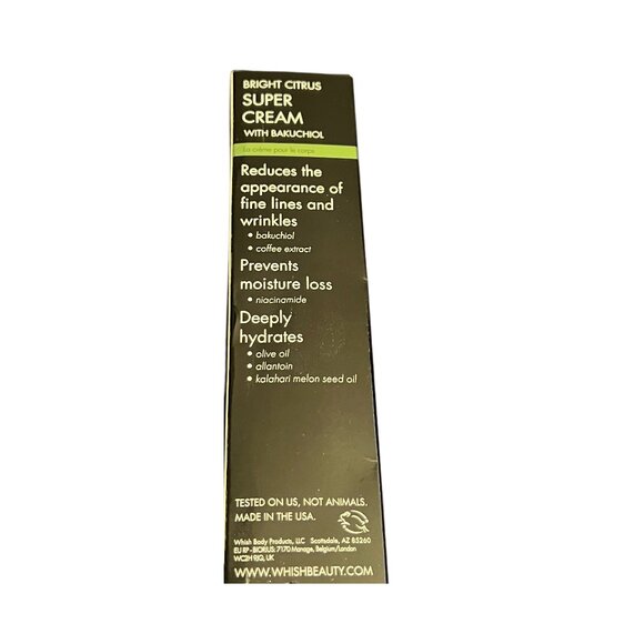 BNIB! Whish Bright Citrus Super Cream with Bakuchiol